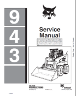 Bobcat 943 Loader Service Manual (6570008) (SN 503312001-503399999)