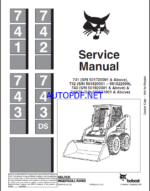Bobcat 741 Loader Service Manual (6566109) (SN 501711001-501799999)