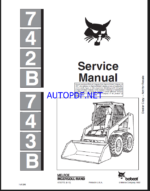 Bobcat 742 Loader Service Manual (6720772) (SN 509418001-509499999)