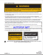 Bobcat 453 Loader Service Manual (6724259) (SN 561811001-561899999)