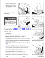 Bobcat 540 Loader Service Manual (6566181) (SN 501011001-501011999)