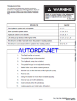 Bobcat 741 Loader Service Manual (6566109) (SN 501711001-501799999)
