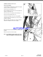 Bobcat 1600 Loader Articulated Service Manual (6566906) (SN 503111001-503199999)