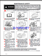 Bobcat 320 Excavator Service Manual (6903818) (SN 224511001-224599999)