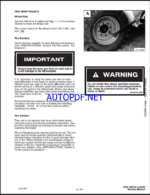 Bobcat 2410 Loader Articulated Service Manual (6720455) (SN 509212001-509212999)