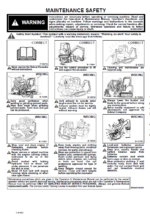 Bobcat 321 Excavator Service Manual (6986731) (SN A76511001-A76599999)