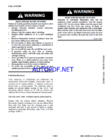 Bobcat 3400XL Utility Vehicle Service Manual (6989602) (SN AJNV11001-AJNV99999)