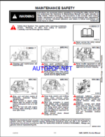 Bobcat 3400 Utility Vehicle Service Manual (7255691) (SN B3FL11001-B3FL99999)