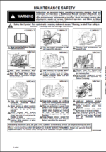 Bobcat 323 Excavator Service Manual (6986731) (SN A01711001-A01799999)