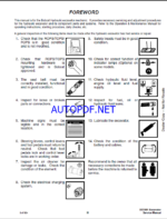 Bobcat 341 Excavator Service Manual (6901080) (SN 233211001-233299999)