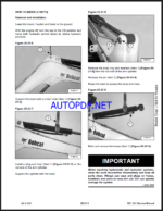 Bobcat 341 Excavator Service Manual (6902741) (SN 234711001-234799999)