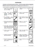 Bobcat 430 Excavator Service Manual (6986955) (SN AA8711001-AA8799999)