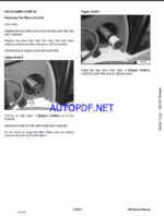 Bobcat 442 Excavator Service Manual (6987204) (SN ADBR11001-ADBR99999)
