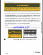 Bobcat 533 Loader Service Manual (6556407) (SN 990M13001-990M99999)