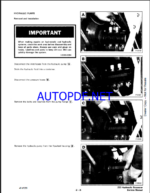 Bobcat 220 Excavator Service Manual (6722345) (SN 508215001-508299999)