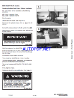 Bobcat 853 Loader Service Manual (6724012) (SN 512811001-512899999)