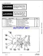 Bobcat 2000 Loader Articulated Service Manual (6566180) (SN 502111001-502199999)