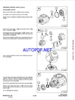 Bobcat 2410 Loader Articulated Service Manual (6722327) (SN 509213001-509299999)