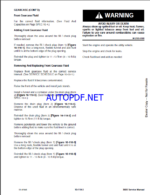 Bobcat 3600 Utility Vehicle Service Manual (6990371) (SN AVW211001-AVW299999)