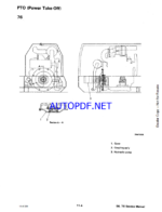 Bobcat 76 Excavator Service Manual (6570475) (SN 504812001-504899999)