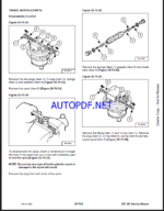 Bobcat 341 Excavator Service Manual (6902741) (SN 234711001-234799999)