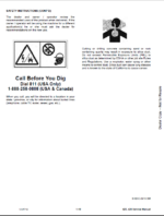 Bobcat 425 Excavator Service Manual (6986952) (SN AACJ11001-AACJ99999)