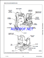 Bobcat 430 Excavator Service Manual (6986955) (SN AACG11001-AACG99999)