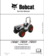 Bobcat CT4045 Compact Tractor Service Manual (7372753) (SN B4VT11001-B4VT99999)