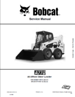 Bobcat A770 Loader Service Manual (6990245) (SN ATDW11001-ATDW99999)