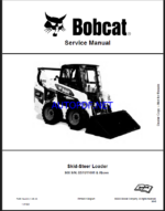 Bobcat S66 Loader Service Manual (7400113) (SN B51U11001-B51U99999)