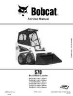 Bobcat S70 Loader Service Manual (6986662) (SN A3W711001-A3W799999)