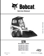 Bobcat S70 Loader Service Manual (6986662) (SN B4TY11001-B4TY99999)