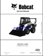 Bobcat S76 Loader Service Manual (7399012) (SN B4ZY11001-B4ZY99999)
