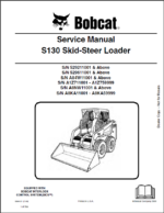 Bobcat S130 Loader Service Manual (6904121) (SN A1Z711001-A1Z759999)