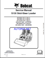 Bobcat S130 Loader Service Manual (6904121) (SN A84W11001-A84W99999)