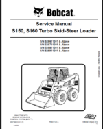Bobcat S160 Loader Service Manual (6902730) (SN 526711001-526799999)
