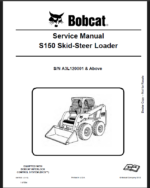 Bobcat S150 Loader Service Manual (6987033) (SN A3L120001-A3L199999)