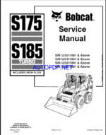 Bobcat S175 Loader Service Manual (6902732) (SN 525311001-525399999)