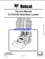 Bobcat S175 Loader Service Manual (6904132) (SN 530211001-530299999)