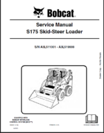 Bobcat S175 Loader Service Manual (6986567) (SN A3L511001-A3L519999)