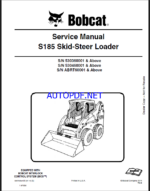 Bobcat S185 Loader Service Manual (6987036) (SN 530360001-530399999)