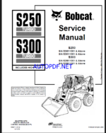 Bobcat S300 Loader Service Manual (6902711) (SN 525811001-525899999)