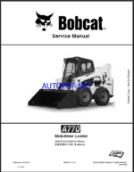 Bobcat A770 Loader Service Manual (7253836) (SN B3BU11001-B3BU99999)