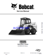 Bobcat S450 Loader Service Manual (6990812) (SN B1ED11001-B1ED99999)