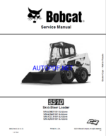 Bobcat S510 Loader Service Manual (6990327) (SN A3NK11001-A3NK99999)