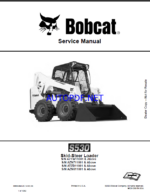 Bobcat S530 Loader Service Manual (6990328) (SN A7TW11001-A7TW99999)