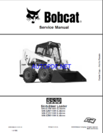 Bobcat S530 Loader Service Manual (6990328) (SN ATZD11001-ATZD99999)