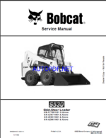 Bobcat S530 Loader Service Manual (6990328) (SN AZN611001-AZN699999)