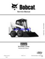 Bobcat S530 Loader Service Manual (7398590) (SN B4KA11001-B4KA99999)