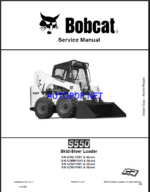 Bobcat S550 Loader Service Manual (6989494) (SN A3NM11001-A3NM99999)